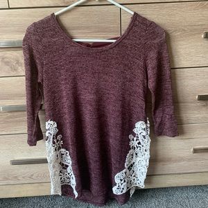 Burgundy Top